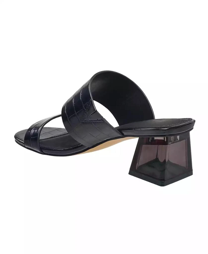 French Connection Women's Slide on Block Heel Sandals 3