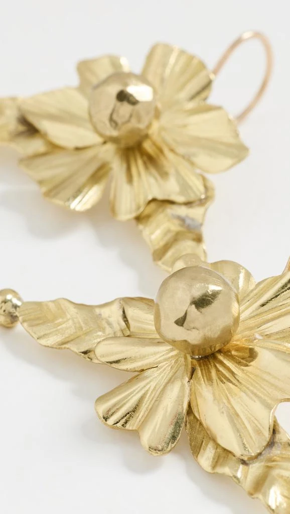 Ulla Johnson Gaia Flower Stud Earrings 3