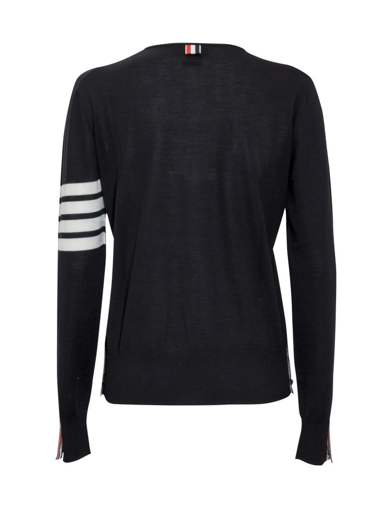 Thom Browne Thom Browne 4-Bar Ribbed Crewneck Jumper 2