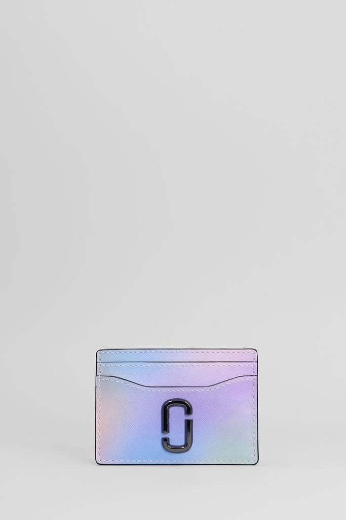 Marc Jacobs The Card Case Wallet In Multicolor Leather 1