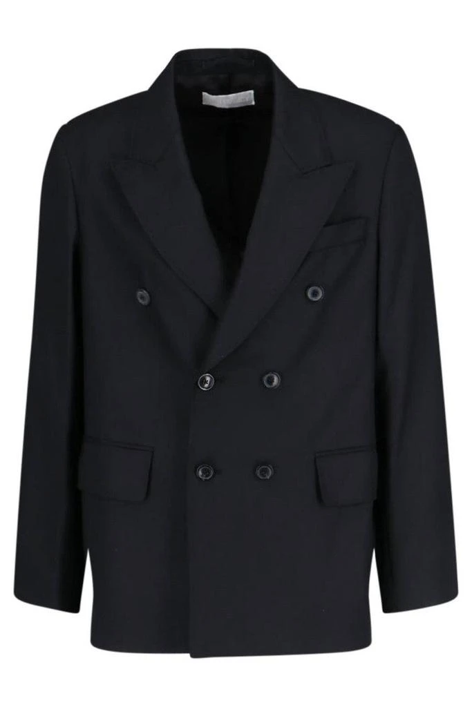 Our Legacy Double-Breasted Wool Suit Set with Notched Lapels