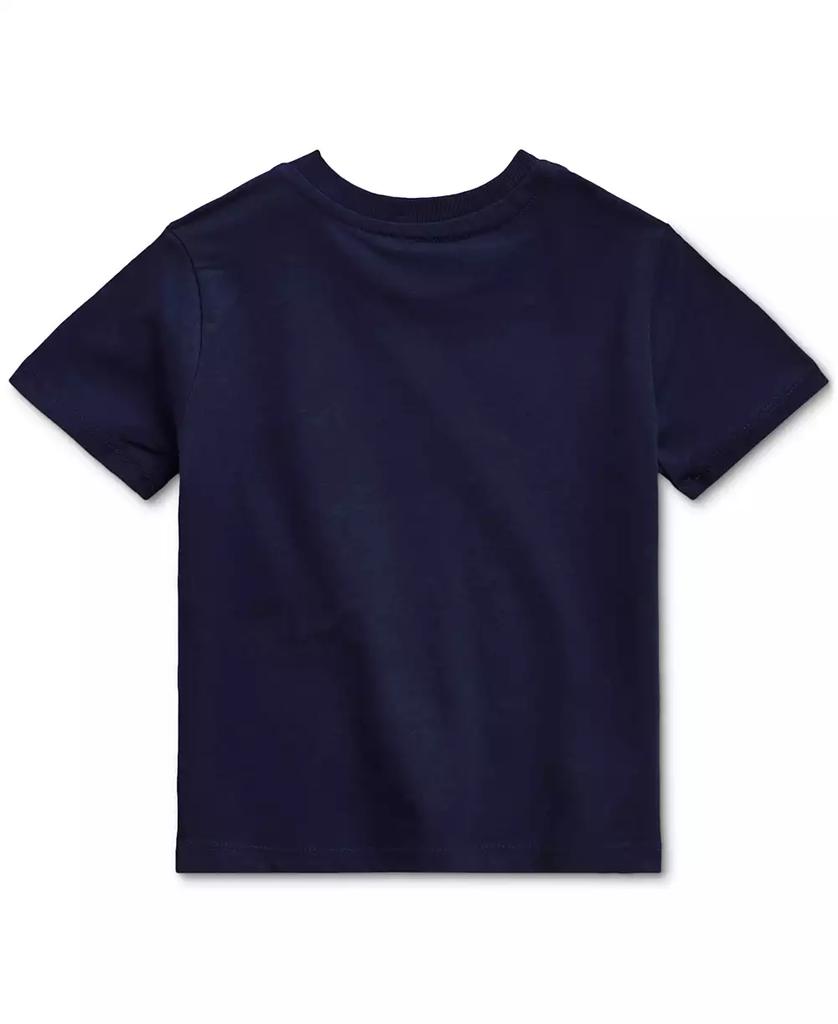 Ralph Lauren Baby Boys Cotton Crewneck Embroidered Pony T-Shirt