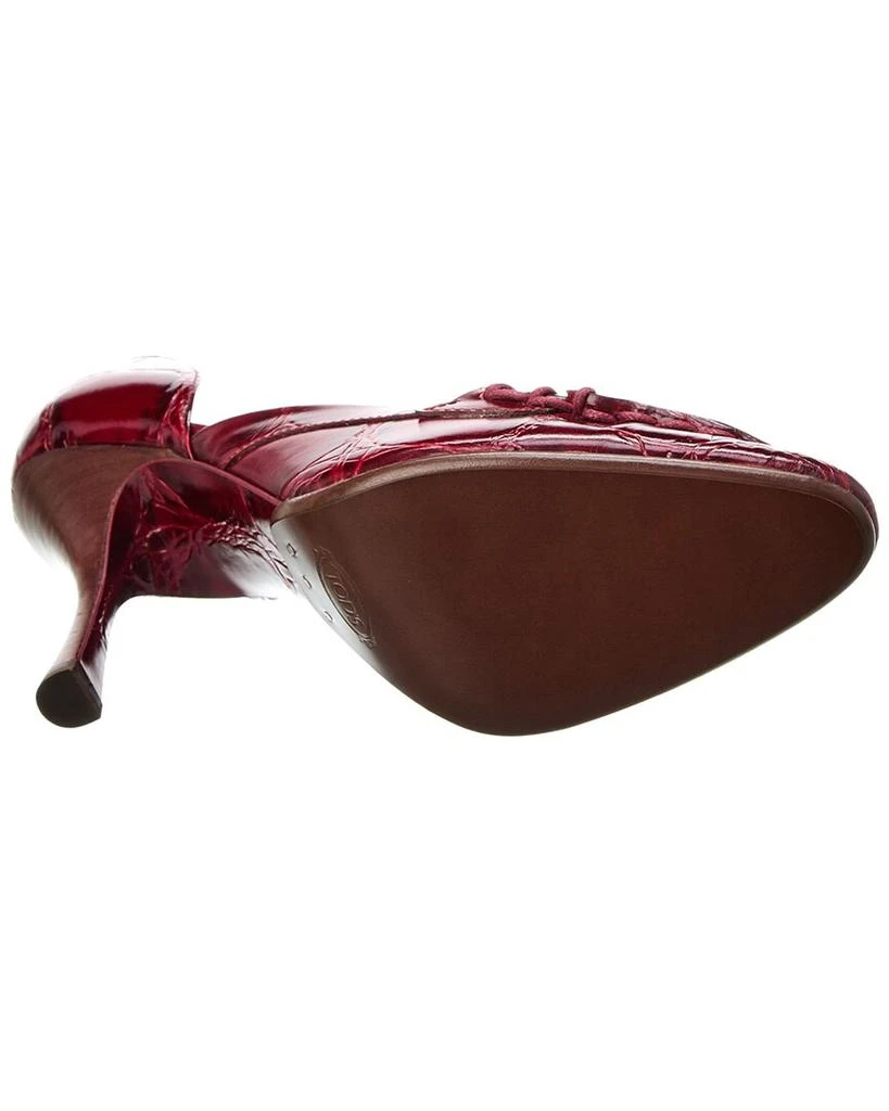 Tod's TODs Embossed Leather Pump 4