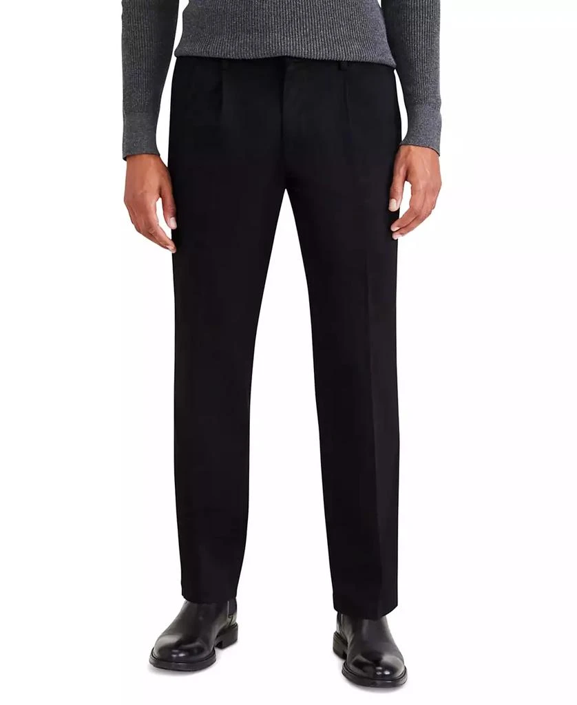 Dockers Men's Signature Classic Fit Pleated Iron Free Pants with Stain Defender 1