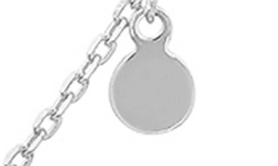 Queen Jewels Sterling Silver Dangle Fringe Station Necklace 3