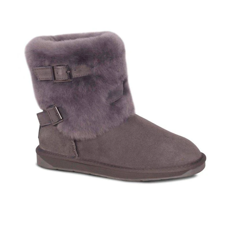 Cloud Nine Women'S Two Buckle Boots Gray 1