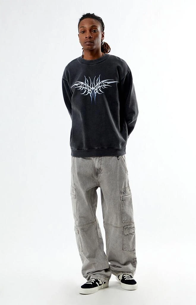 PacSun Cyber Wings Crew Neck Sweatshirt 4