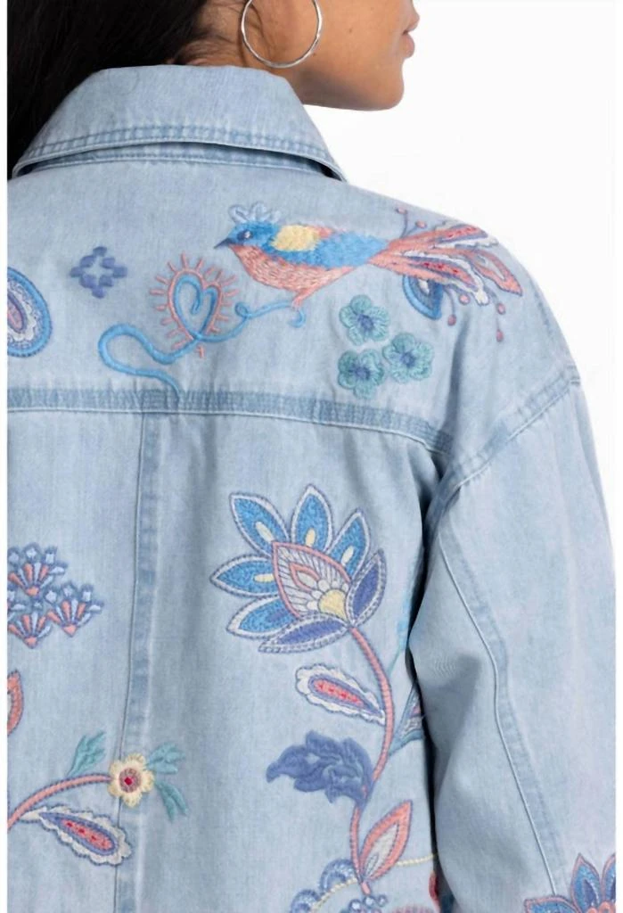 Johnny Was Johnny Was - TRAPUNTO DENIM CHORE JACKET NEILLY 3