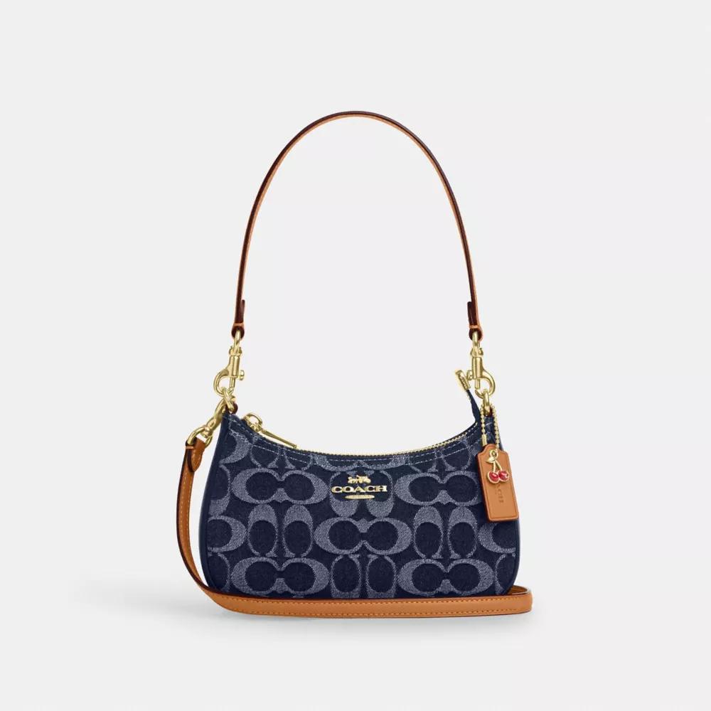 Coach Teri Mini Crossbody Bag In Signature Denim
