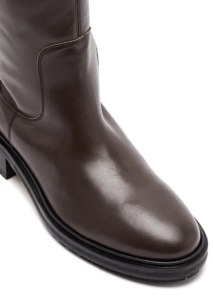AEYDE Henry knee-high leather boots 4
