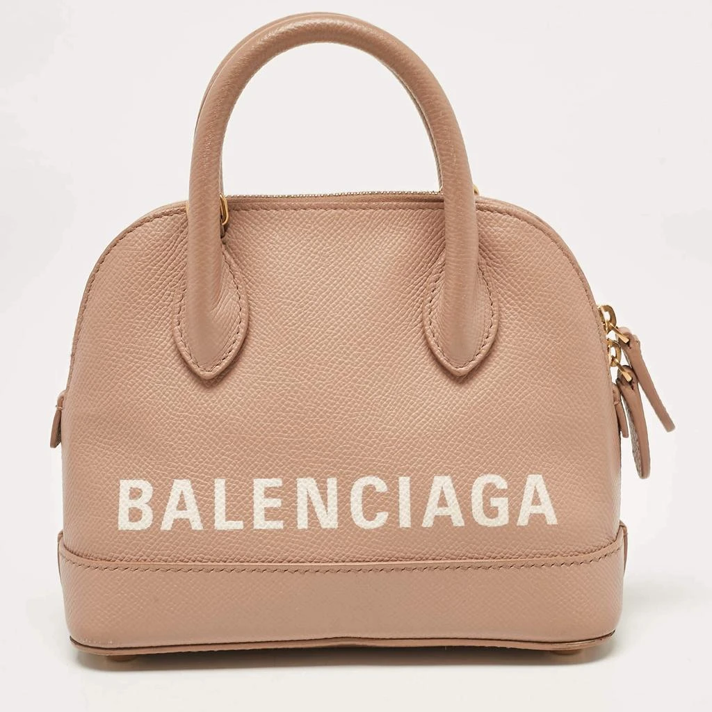 Balenciaga Balenciaga Beige Leather XXS Ville Satchel 4