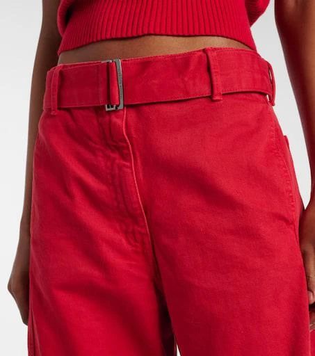 Magda Butrym Belted mid-rise barrel-leg jeans 4