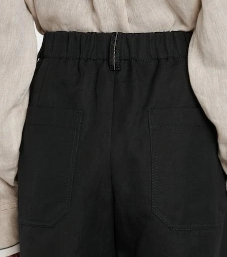 Brunello Cucinelli Cotton and linen shorts 5