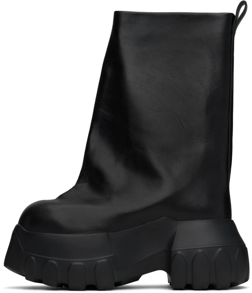 Rick Owens Black Porterville Flared Mega Tractor Boots 3