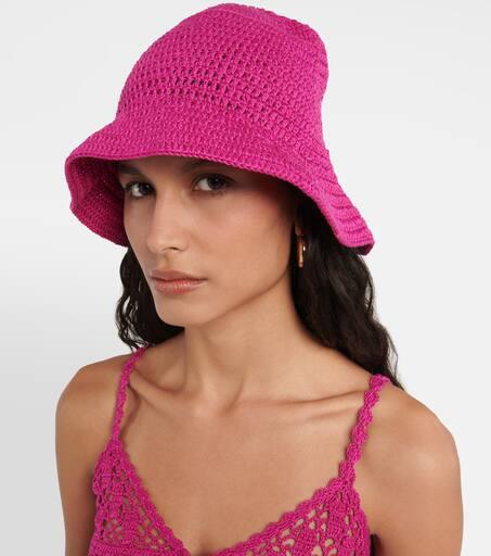 Anna Kosturova Crochet cotton bucket hat