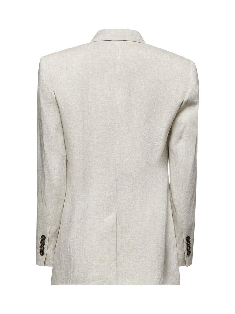 BRUNELLO CUCINELLI アイボリー ジャケット 42 Shop BRUNELLO