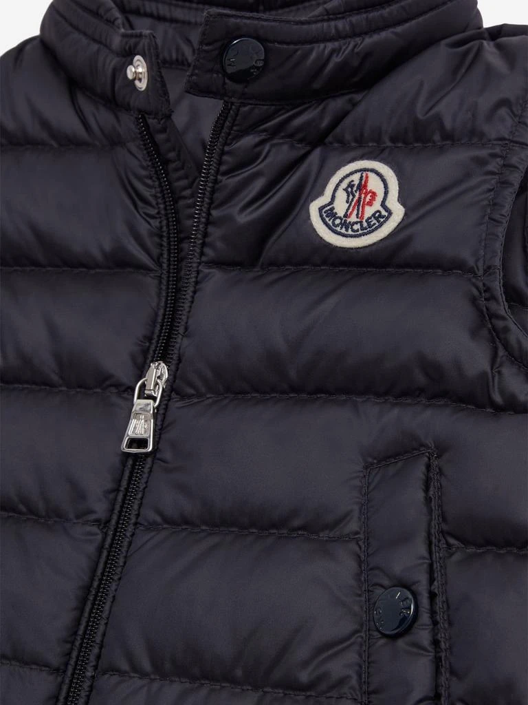 Moncler Moncler Enfant Baby Boys Down Padded New Amaury Gilet in Navy 3