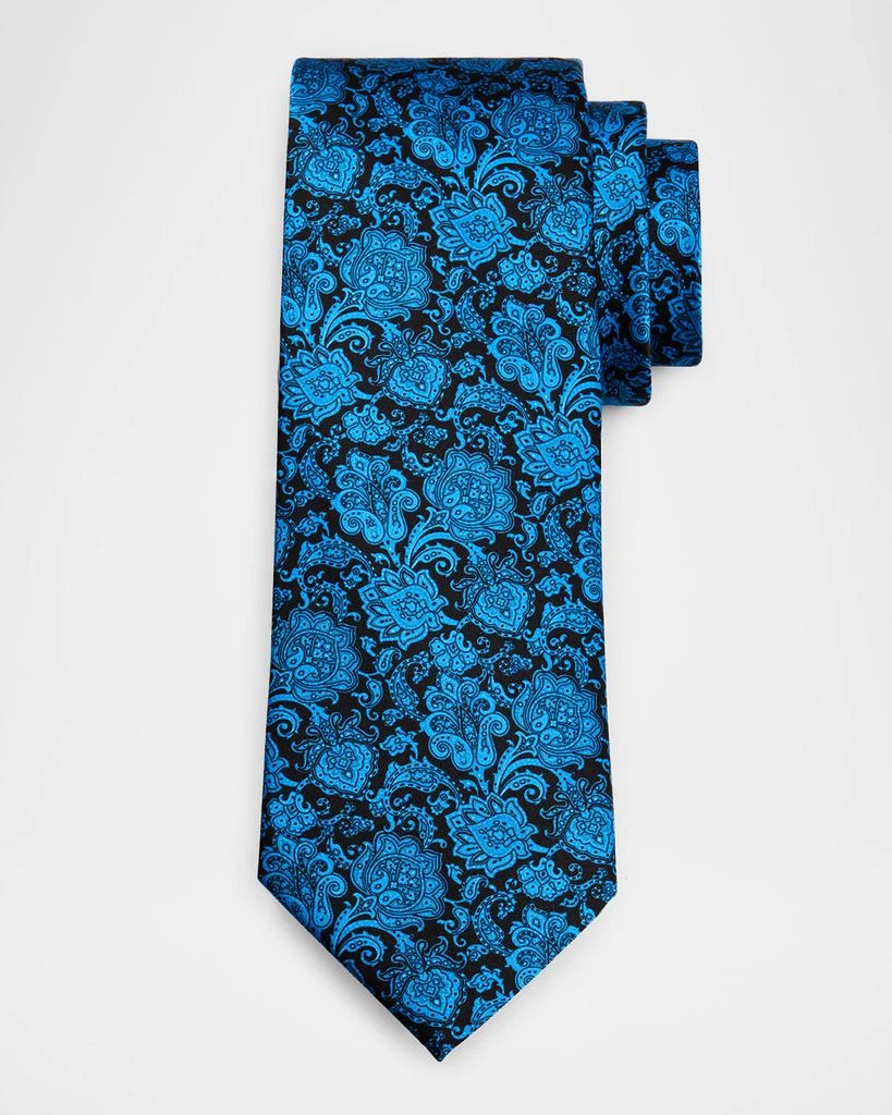 Stefano Ricci Men's Paisley Silk Tie 1