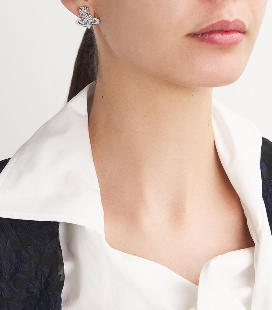 Vivienne Westwood Embellished Agnatha Stud Earrings