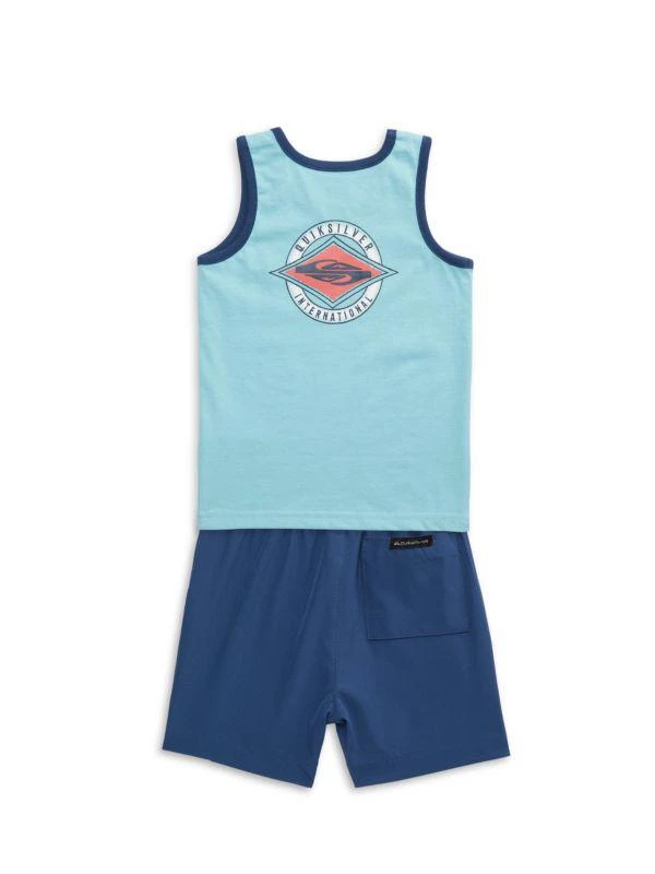 Quiksilver Baby Boy's & Little Boy's 2-Piece Tank & Shorts Set 2