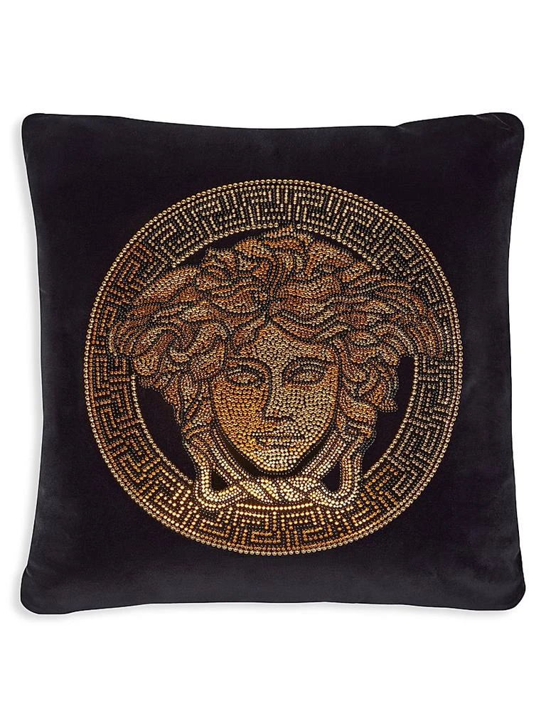 Versace Logomania Medusa Head Pillow