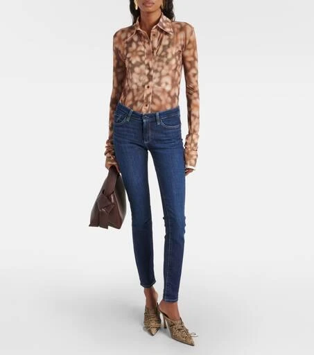 AG Jeans Prima mid-rise skinny jeans 7