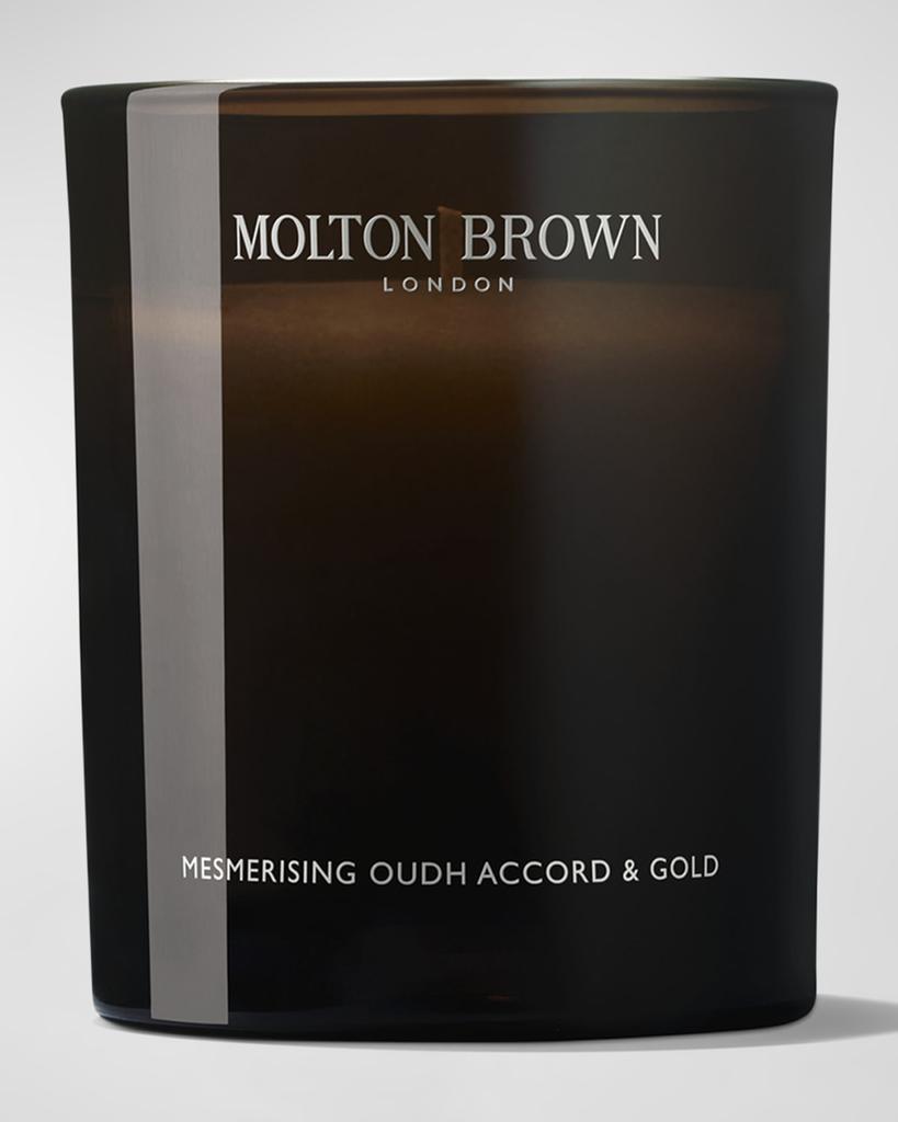 Molton Brown Mesmerizing Oudh Accord and Gold Signature Scented Single-Wick Candle, 6.7 oz.