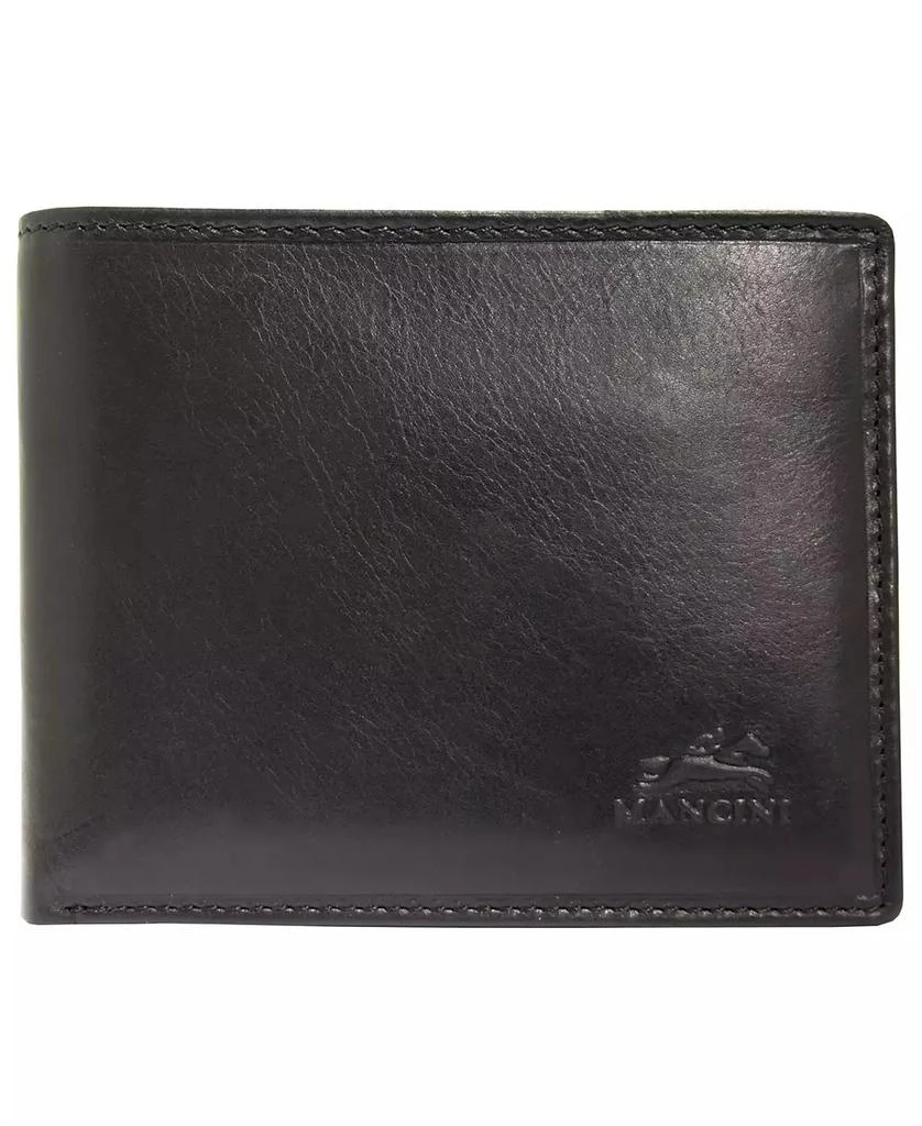 Mancini Leather Goods Men's Boulder Collection RFID Secure Wallet with Removable Passcase and Coin Pocket 1