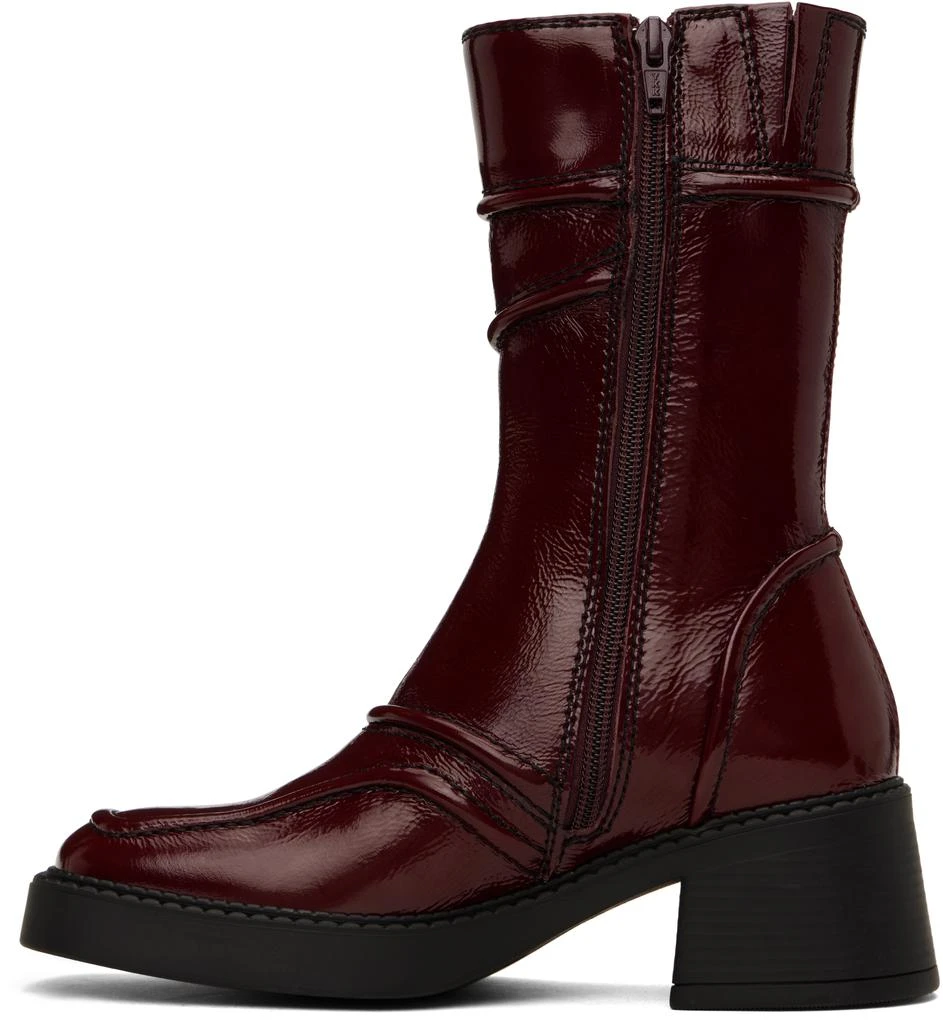 MIISTA Burgundy Malene Boots 3