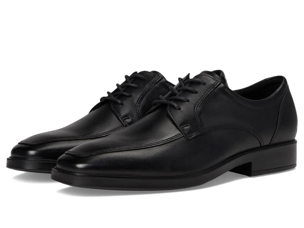 ECCO Fusion Bicycle Toe Tie Black Leather Comfort Shoes Men\'s EU42, US 8/8.5 Ecco | Shoes | Ecco Fusion Mens Bicycle Toe Tie Leather  main image 2