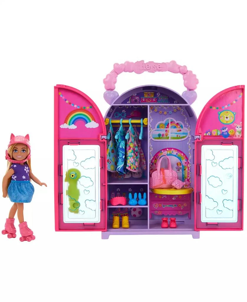 Barbie Chelsea Doll Closet Toy Playset with Clothes Accessories 1