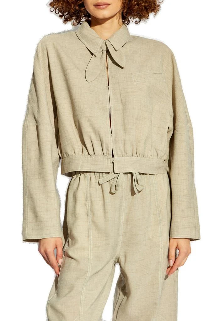 Ganni Ganni Melange Suiting Cropped Jacket 2
