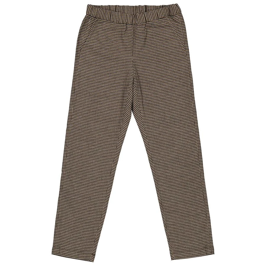 Bonpoint Girls Mercerized Houndstooth Twill Pants