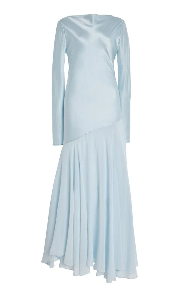 Tove Tove - Cordelia Silk Dress - Blue - FR 36 - Moda Operandi 1