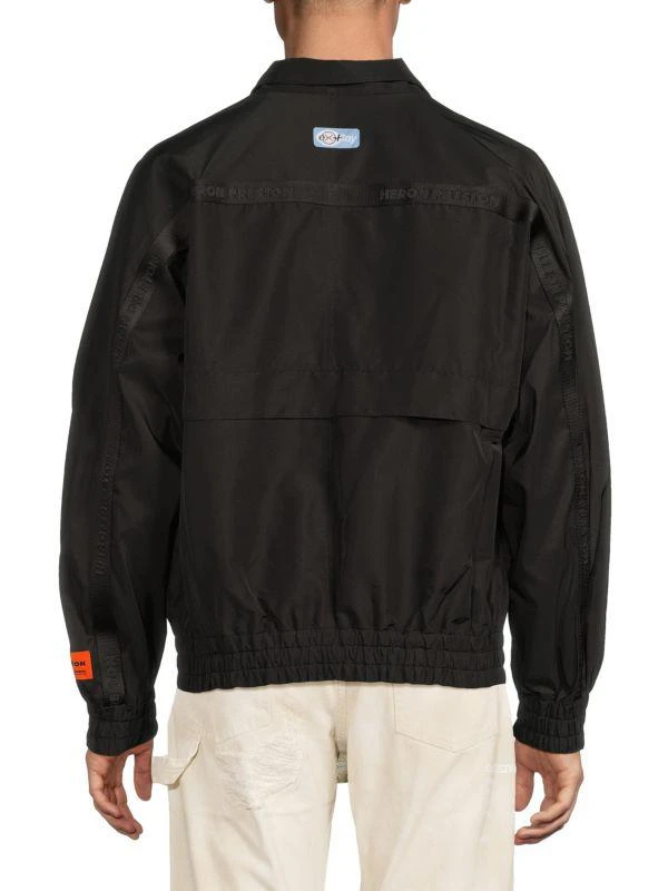 Heron Preston Ex Ray Logo Tape Windbreaker Jacket 2