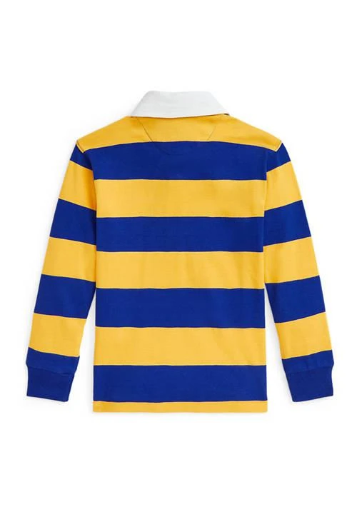 Ralph Lauren Lauren Childrenswear Boys 2 7 Polo Bear Cotton Jersey Rugby Shirt 2