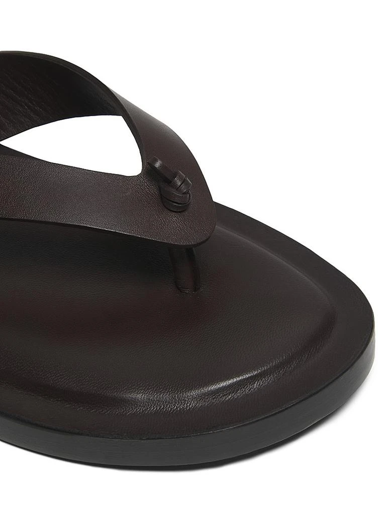 Jil Sander Knotted Leather Sandals 5