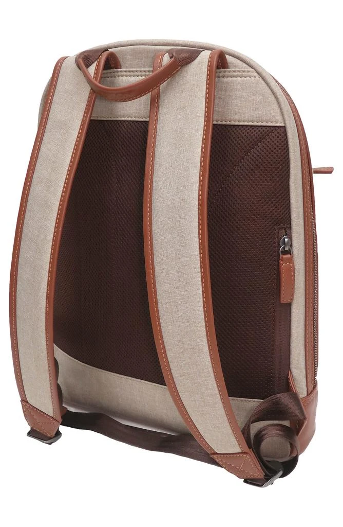Boconi Recycled Polyester & Leather Backpack 3