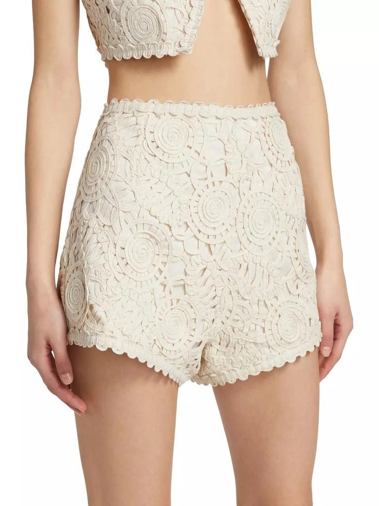 AMUR Tammy Textured Mini Shorts 4