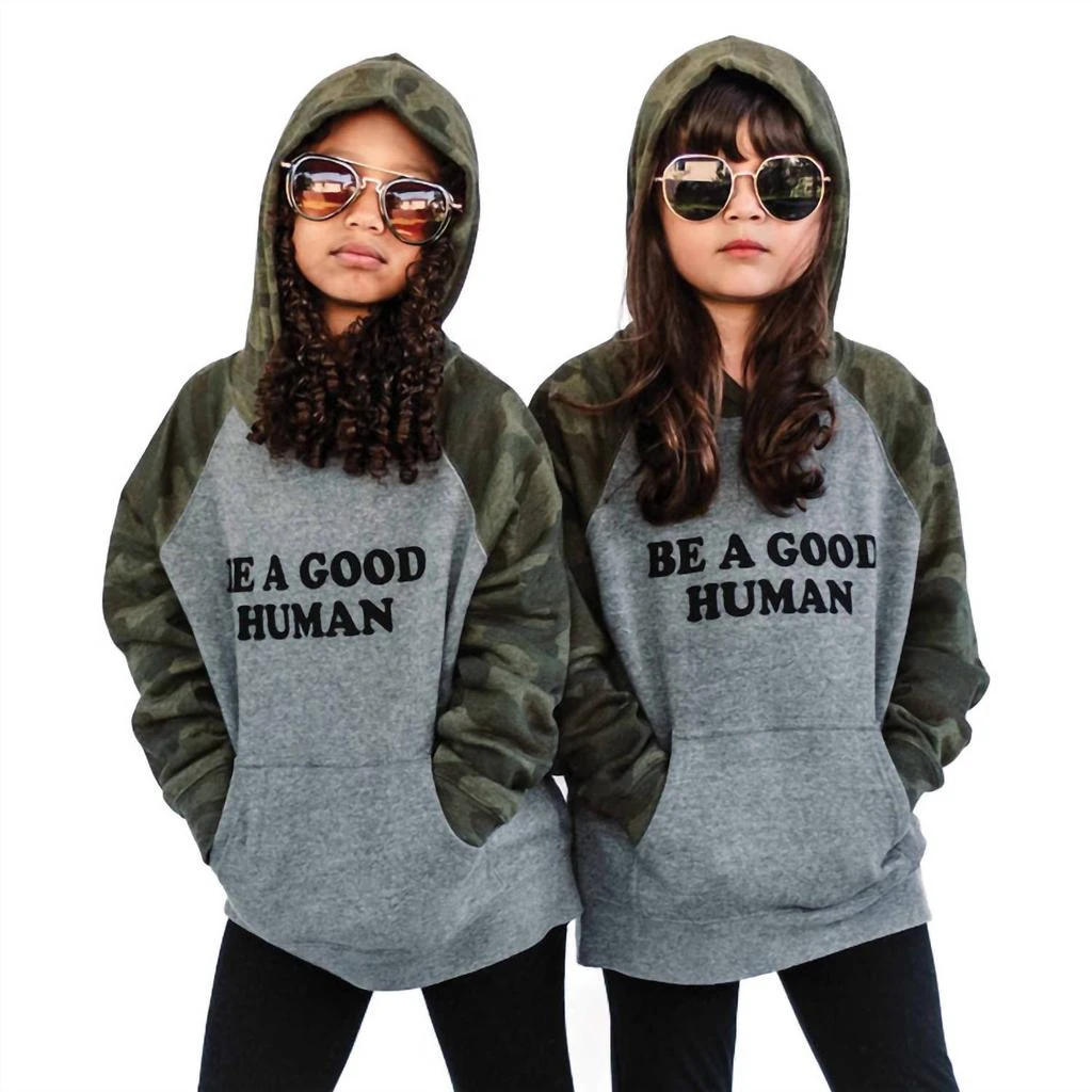 Rivet Apparel Co. Rivet Apparel Co. - Kids Be a Good Human Hoodie 3