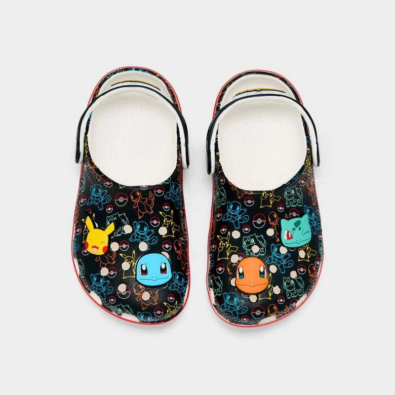 Crocs Kids' Toddler Crocs x Pokemon Classic Clog Shoes 5