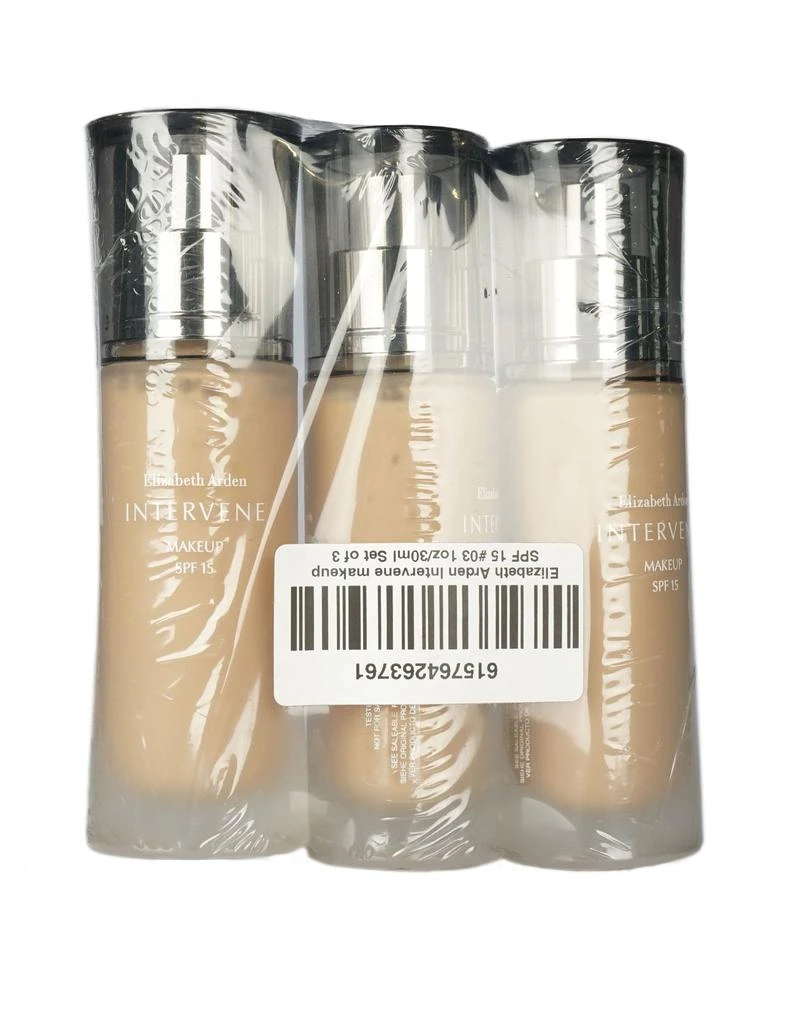 Elizabeth Arden Intervene Makeup SPF 15 # 03 Soft Sunbeige 1 OZ Set of 3 3