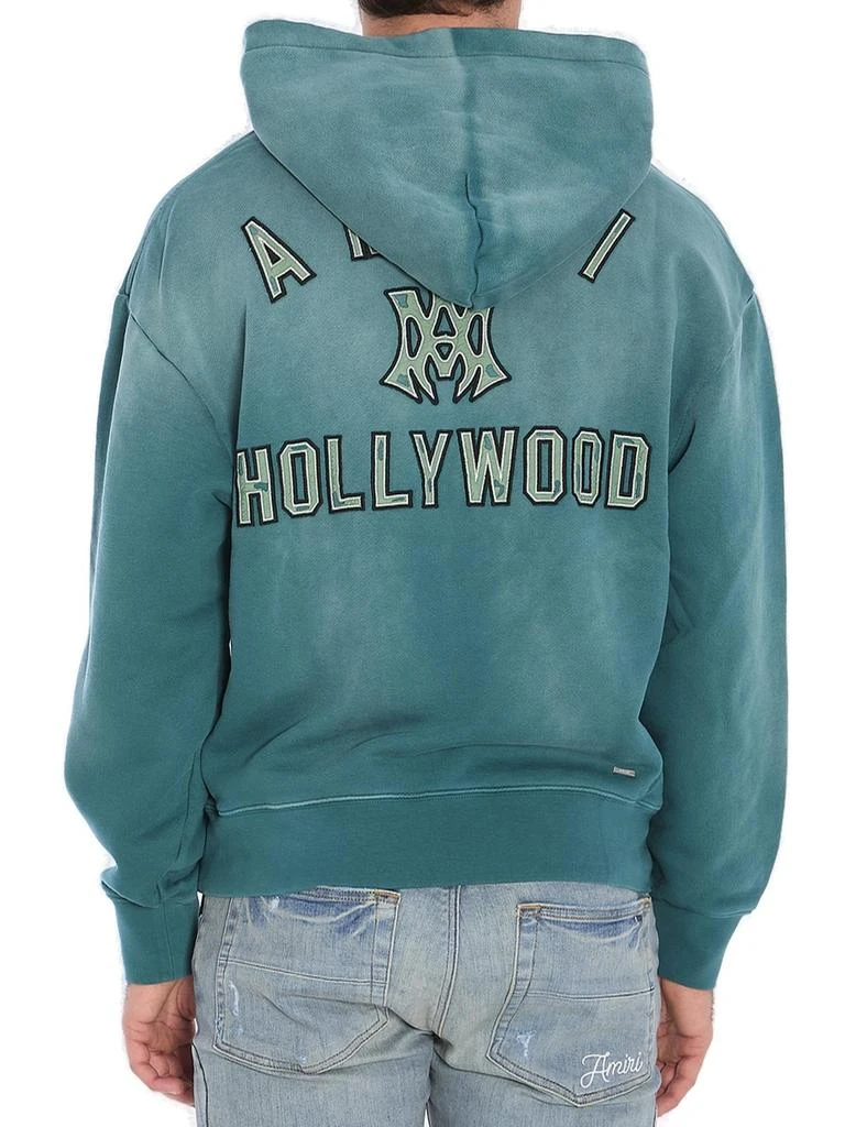 AMIRI Amiri Logo Embroidered Hoodie 2