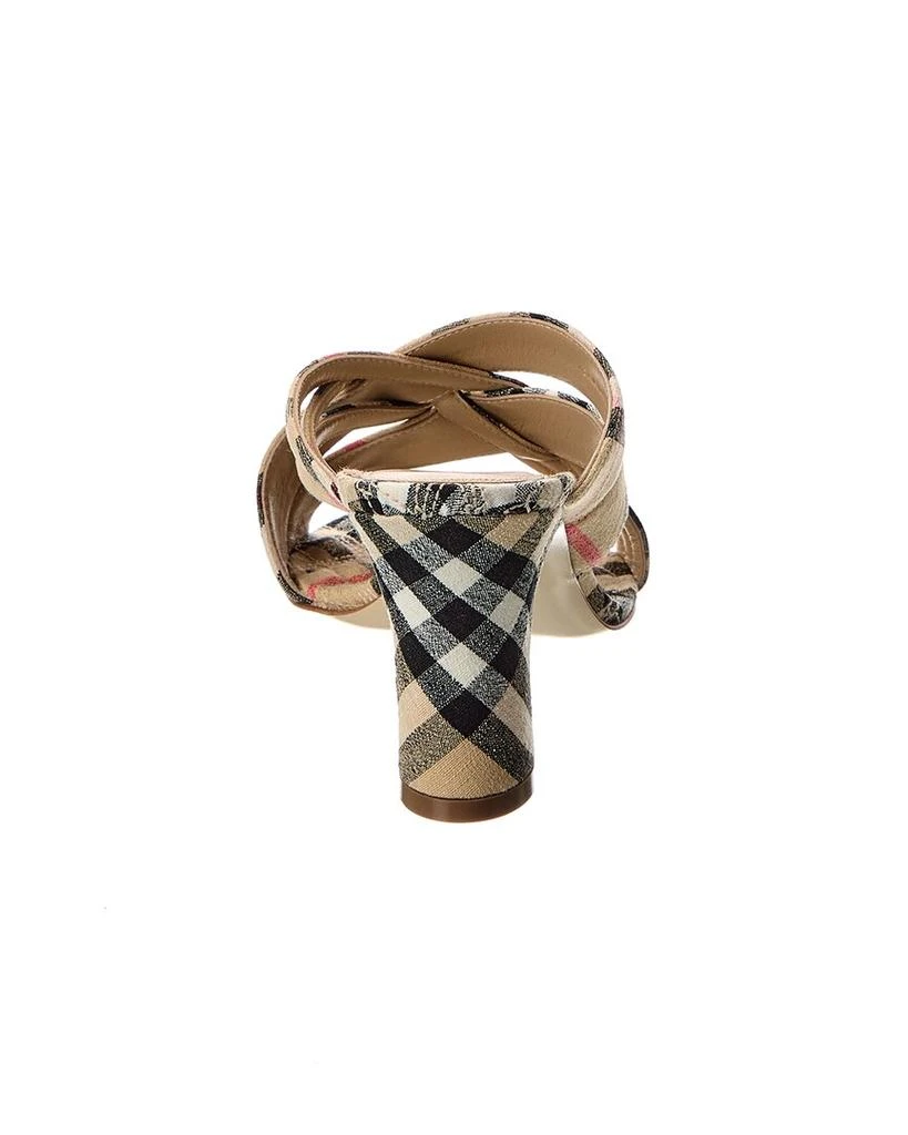 Burberry Check Linen Sandal 3