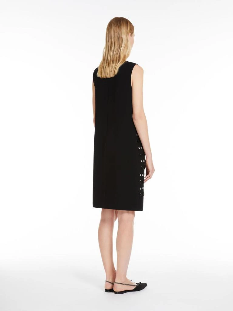 Max Mara Embroidered cady boxy dress 3
