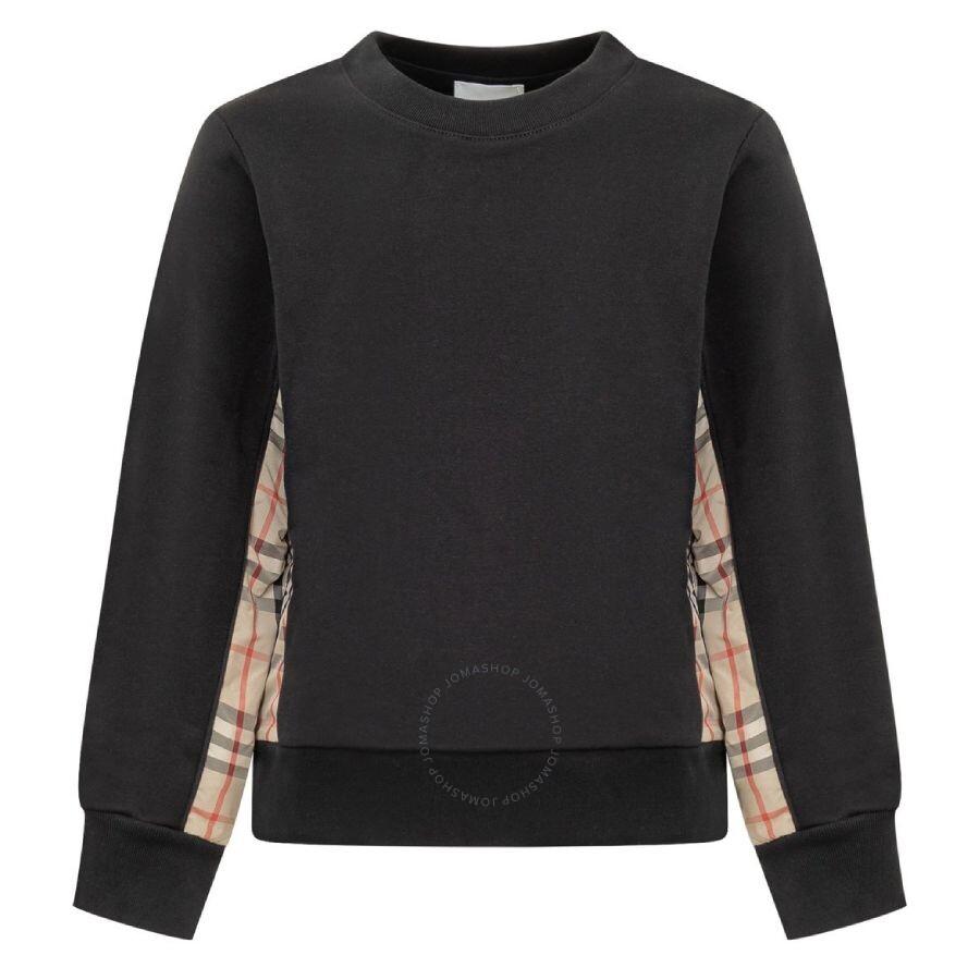 Burberry Kids Vintage-Check Panel Sweatshirt