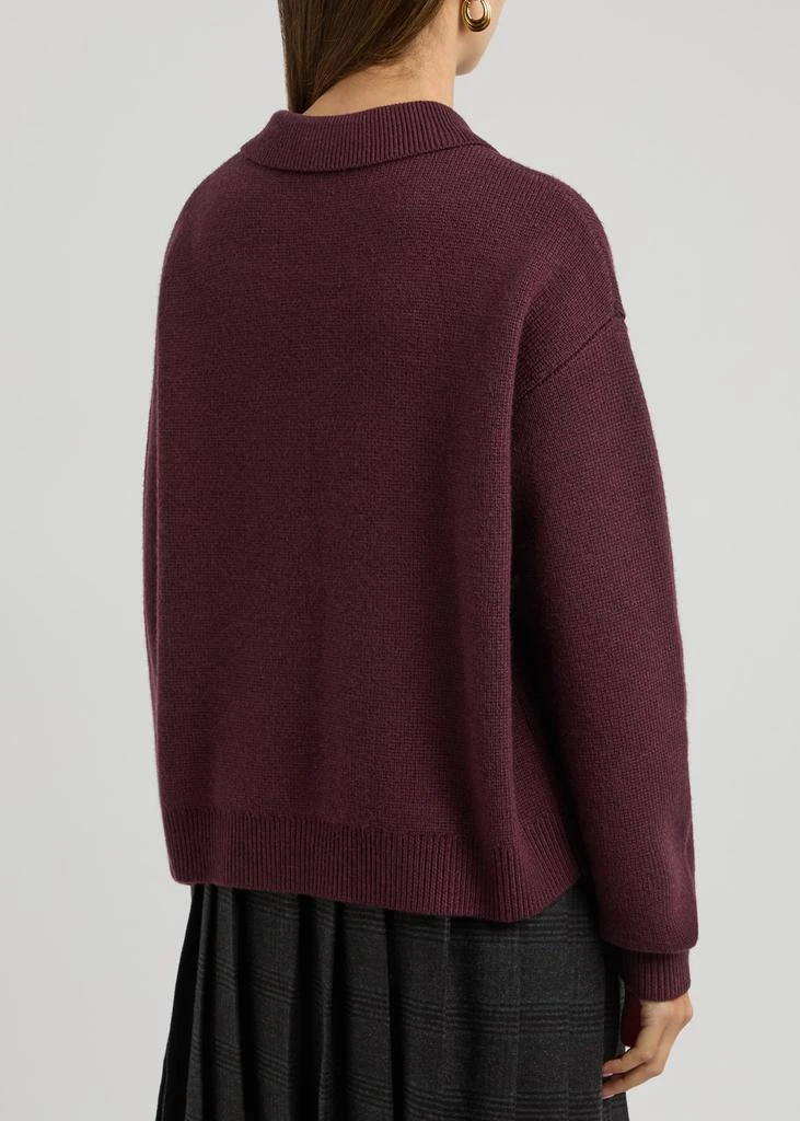 REMAIN BY BIRGER CHRISTENSEN Wool polo jumper 3