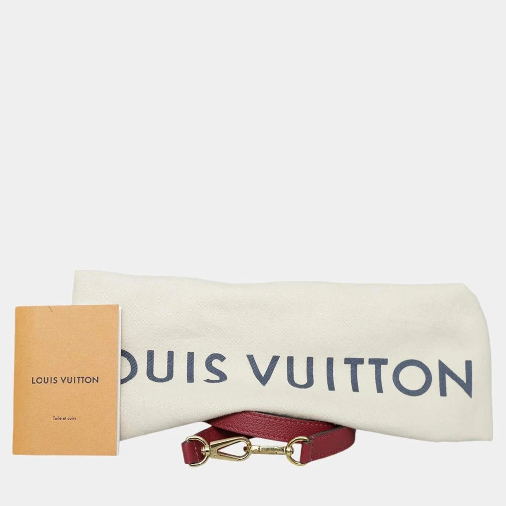 Louis Vuitton Louis Vuitton Red/Brown Canvas Damier Ebene LV Riverside Bag 7