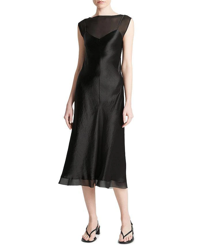 Vince Chiffon Layered Slip Dress - Dresses & Skirts - Compare Prices from  8+ Stores - Free Shipping - BeyondStyle