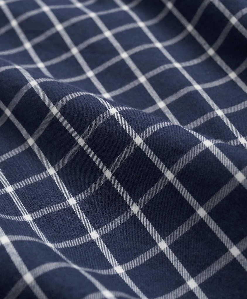 Brooks Brothers Brushed Cotton-Cashmere Checked Chest-Pocket Sport Shirt 4